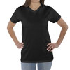 Women's black and grey v-neck t-shirts