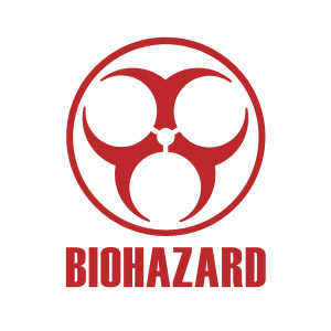 Biohazard sign t-shirt