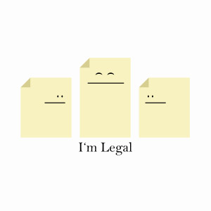 I'm legal t-shirt