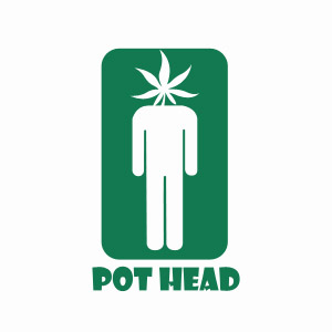 Cool funny pot head pothead tee shirt