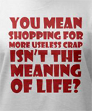 Funny womens t-shirts -- Shopping.