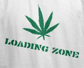 Funny weed t-shirts -- Loading zone.