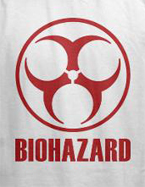 Biohazard sign symbol t-shirt